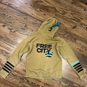FREE CITY Zip Up Hoodie